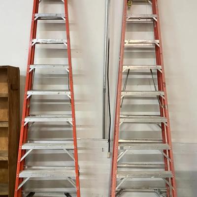 2 10-Ft Werner Ladders (CARNEGIE)