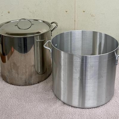 2 Large Stock Pots