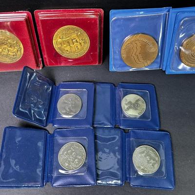 Israeli Commemorative Bronze & Copper-Nickel Medals