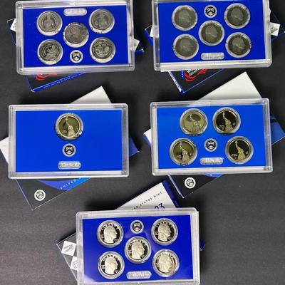 US Mint Proof Sets: 2018 & 2020 $1 American Innovation & 2023 & 2025 American Women Quarters