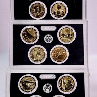 2022 (1) 2024 (2) American Innovation $1 Reverse Proof Coin Sets 