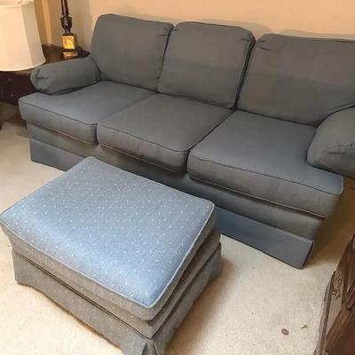 Smithe Craft Blue Sofa