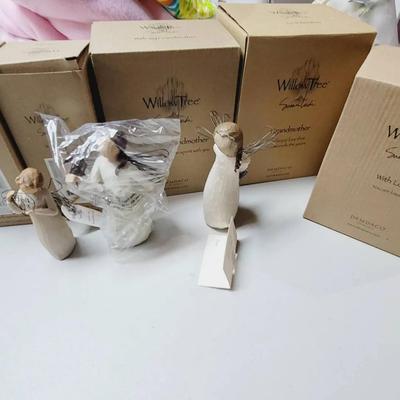 Willow Tree 8 Pc Figure Lot Some Boxed