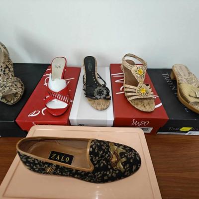 Dress Shoe Lot (6 Pr) Size 7.5-8 - Zalo, Ellen Tracy, and More