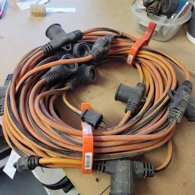 Work Light and Extension Cord for Job or Project Lighting