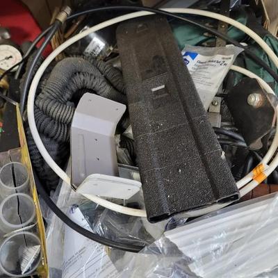 Garage Lot - Trimmer Motor and Assorted Misc