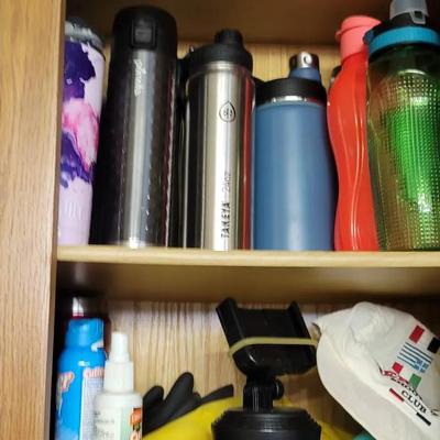 Travel Cup Assortment Lot - Hot and Cold Cups and Console Inserts