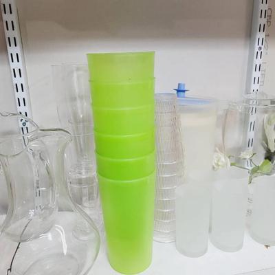 Party Pack Glass And Plastic Drinkware