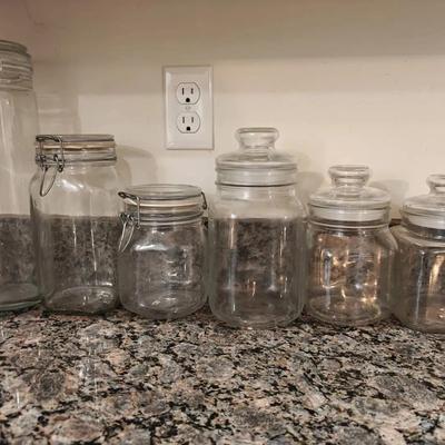 Glass Canister Set