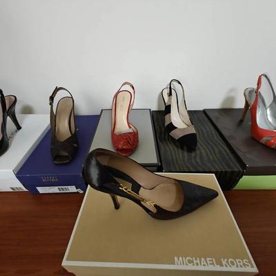 Women's Pumps Lot (6 Pair) Includes Michael Kors, Anne Klein, Stewart Weitzman, etc