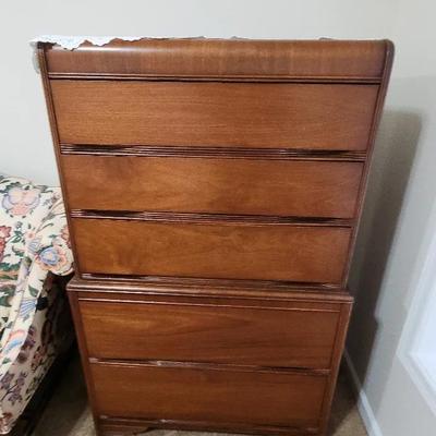 Wooden Dresser Large 5 Drawer 