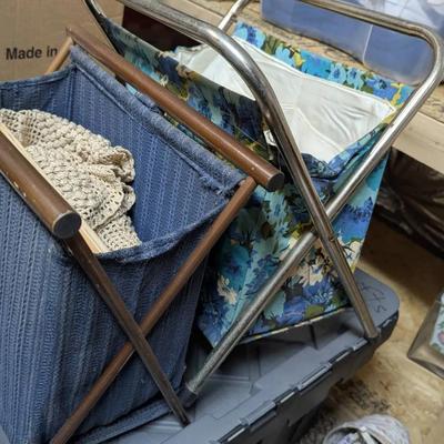 Several Vintage Sewing or Knitting Caddies