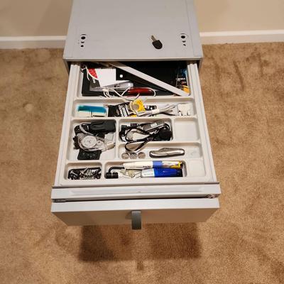 Metal Gray File Cabinet