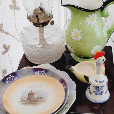 Mixed Lot of Vintage Glass and Ceramics