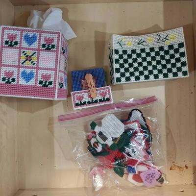 Completed Needlepoint Decor Lot