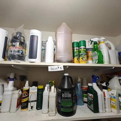 Mixed Pest Chemicals/Cleaning Products 