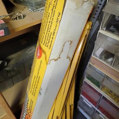 Miter Saw Portable Support and Folding Saw Horse Set