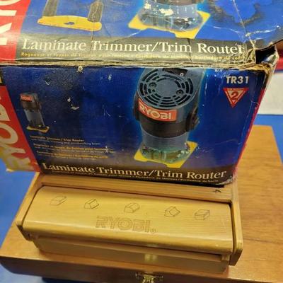 Ryobi Trimmer Router Plus Bits and Chisels