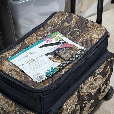 Rolling Sewing Machine Case