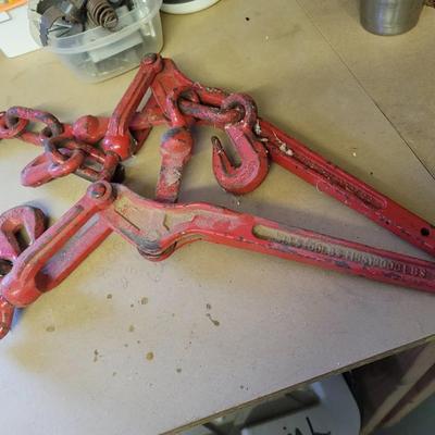 Lever Style Load Binders 18000lb 5/16 - 3/8