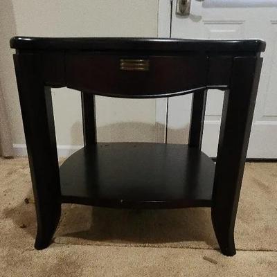 Wooden Nightstand/End Table - Large 