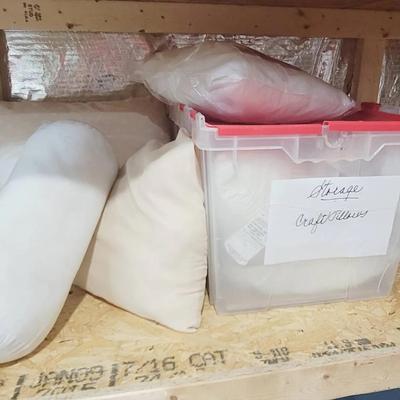 Pillow Forms For Craft Use Fiberfill And Feather