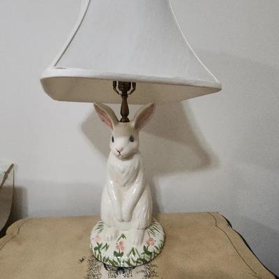 White Rabbit Lamp