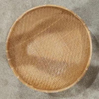 Wooden Woven Basket