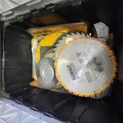 Giant Lot of Saw Blades for Portable To Table Size Saws 