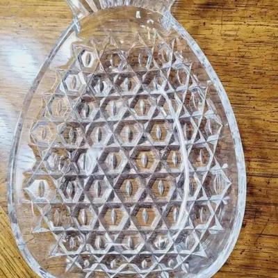 Shannon Crystal Pineapple Dish