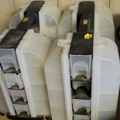 Portable Parts Bins Loaded