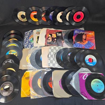 Lot of 43 45RPM Collectable Records