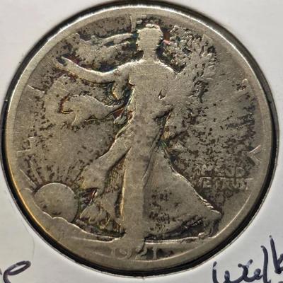1921-S Walking Liberty Half
