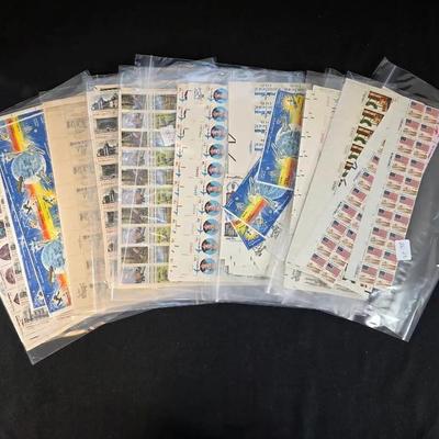 US Collectable Unused/New Stamp Sheets, $200+ Face Value