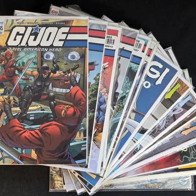 18 Comics, Including GI Joe & Usagi Yojimbo, In Sequential Order 