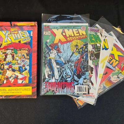 4 New/Sealed 1993 X-Men Comics, Including 2099 Adventure Pack 