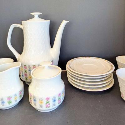 "Mitterteich" Bavaria Porcelain Tea Set – Made in Germany