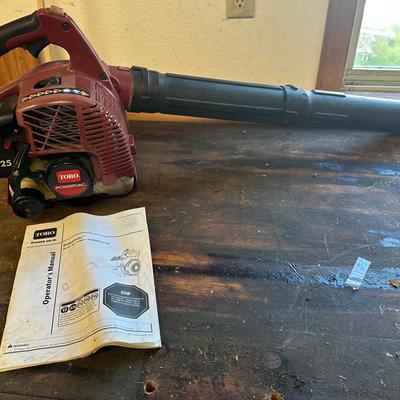 Toro PowerVac T25 Gas Leaf Blower – Handheld Outdoor Blower w/ Manual