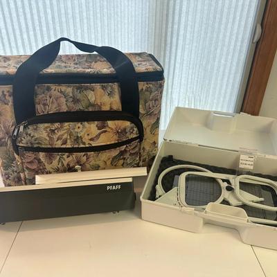 Pfaff Embroidery Unit with Carry Case & Hoops