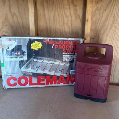 Vintage Propane Stove &  Lantern