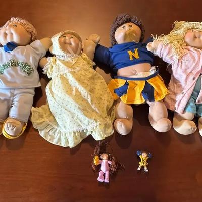 Vintage Cabbage Patch Kids & Plastic Figurines