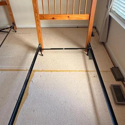 Wood Headboard and Frame