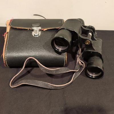 Vintage Selsi Binoculars & Case