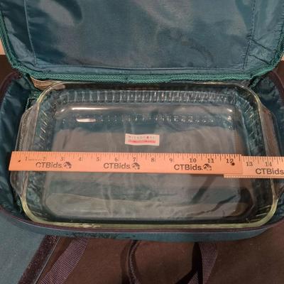 Pyrex Baking Dish & Portable Carrier
