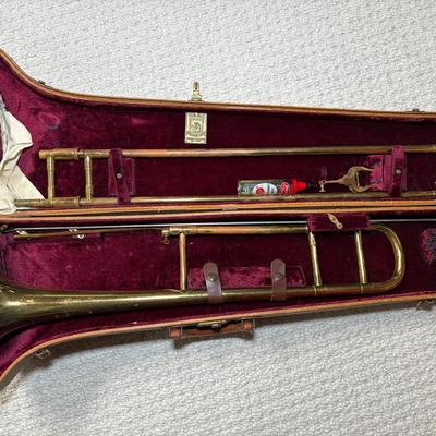 Mercury Model Vincent Bach Corp. Trombone w/ Hard-Side Case