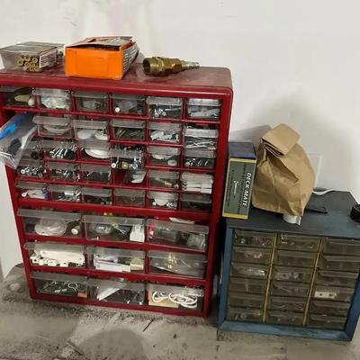 Hardware Bins With Hardware