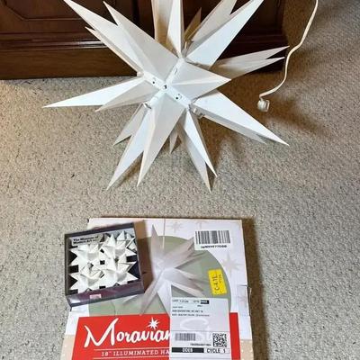 Moravian Star Lights 