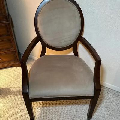 Louis Oval Back Arm Chair