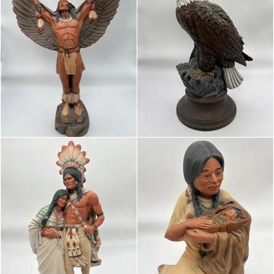 Native American Pottery Figurines