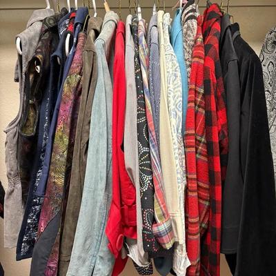 Women’s Cold Water Creek & Christopher Banks Vests & Jackets